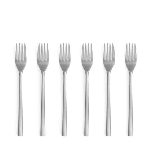 6 Piece Dessert Fork Set