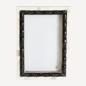 Black & White Spiral Frame | 4 x 6"
