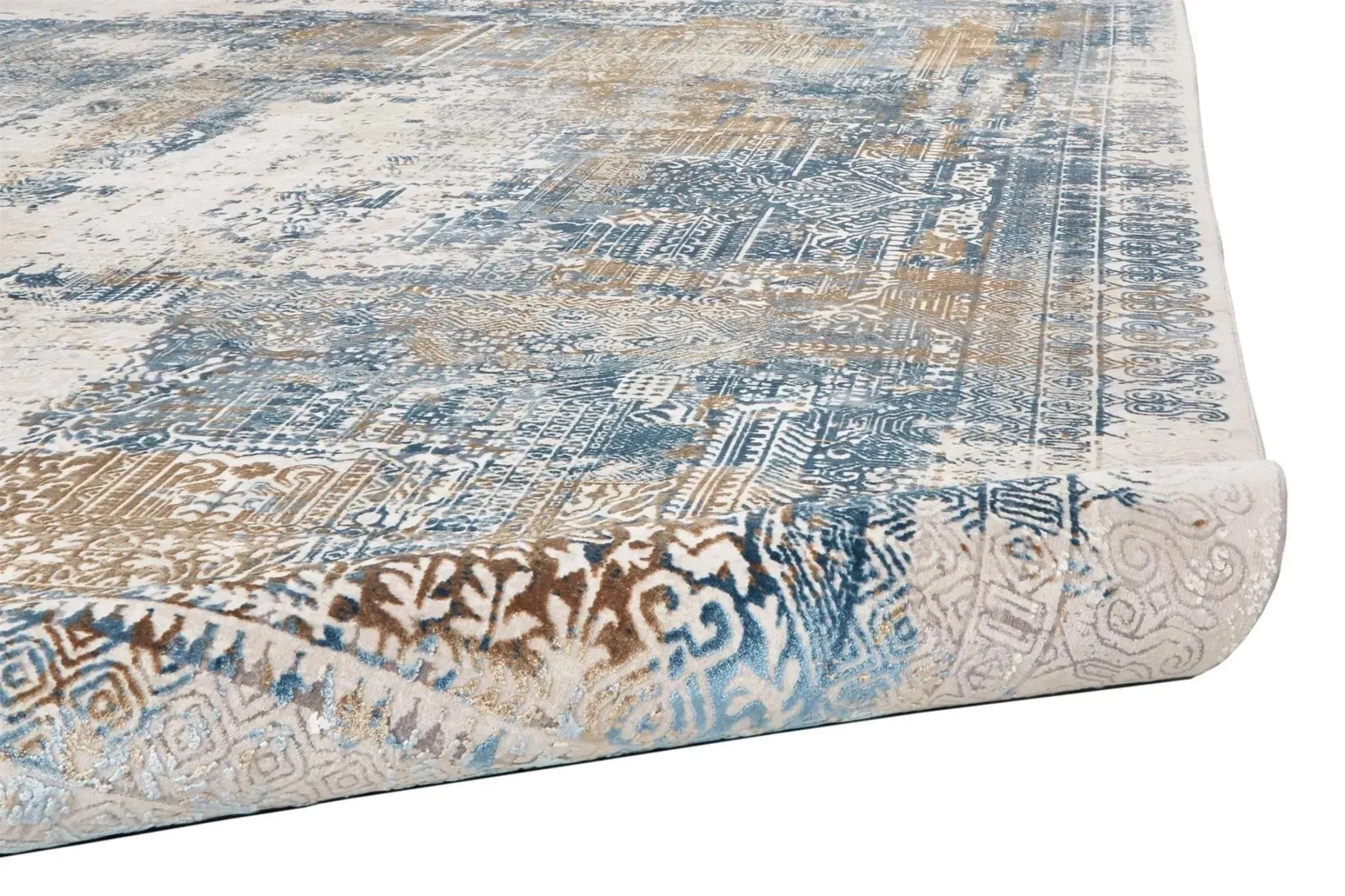 Cadiz 8663890F Blue/Grey Rug