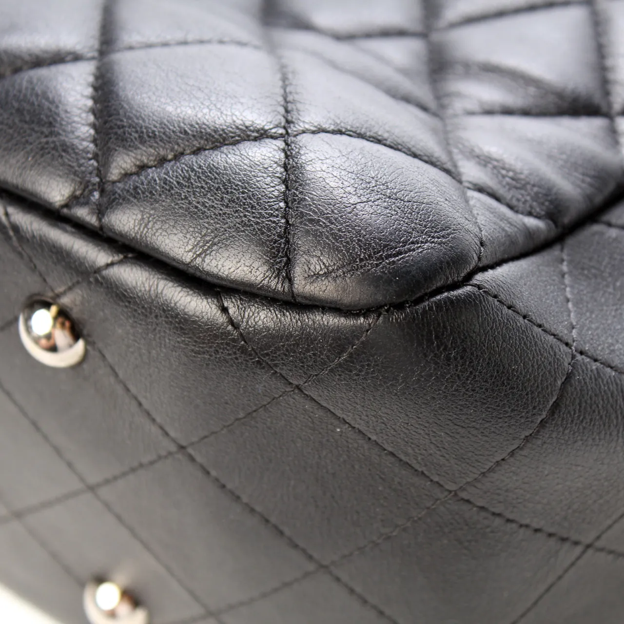CC Shopping Tote Large Lambskin