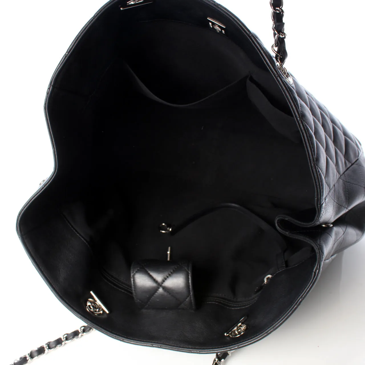 CC Shopping Tote Large Lambskin