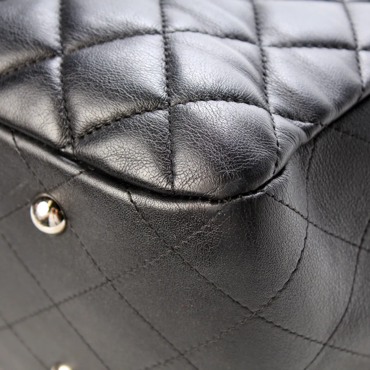 CC Shopping Tote Large Lambskin