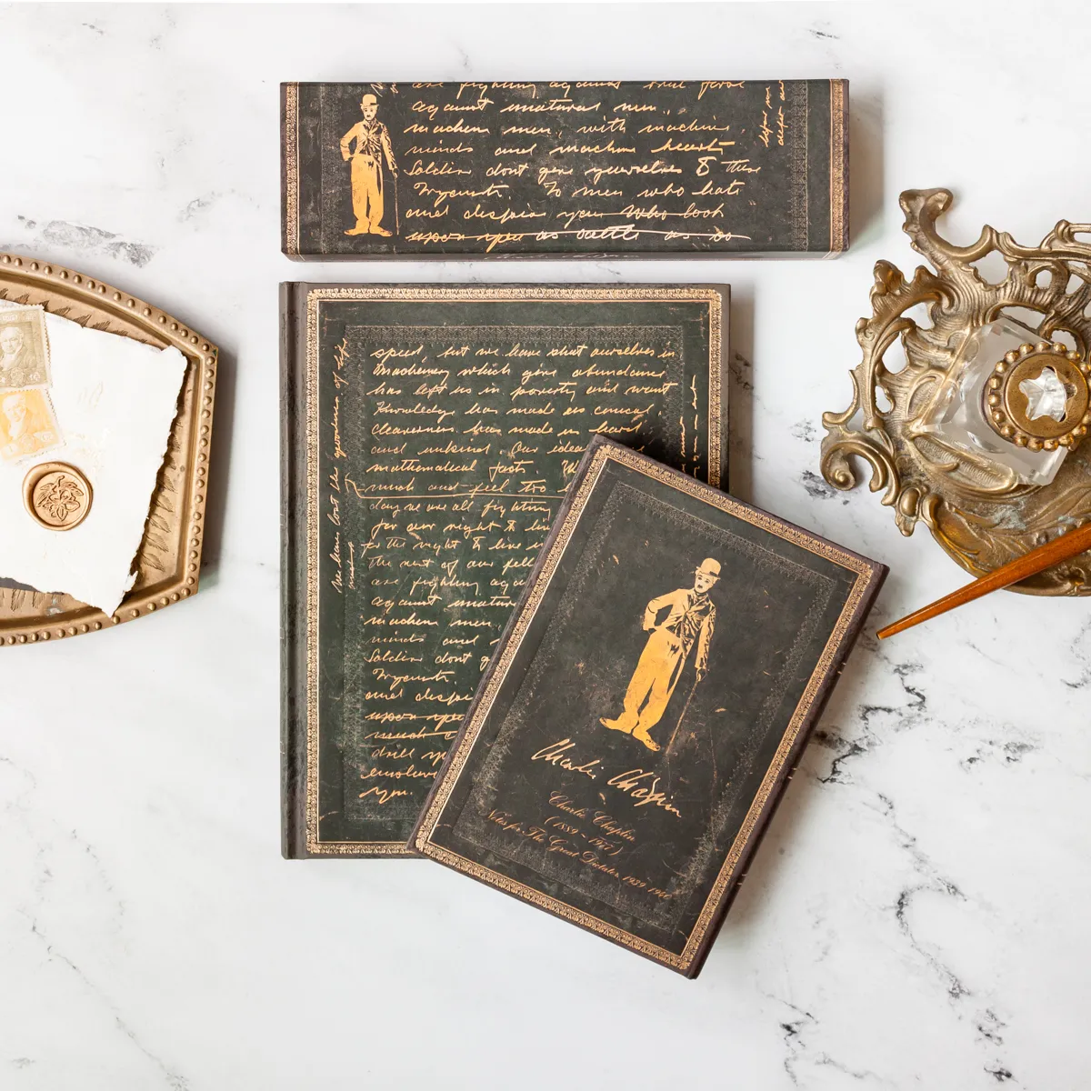 Celebrating Charlie Chaplin I Pencil Box I Paperblanks