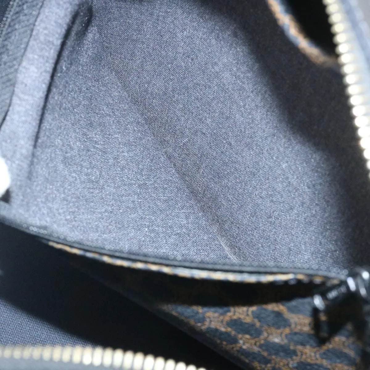 CELINE Macadam Canvas Boston Bag Black - AWL2687
