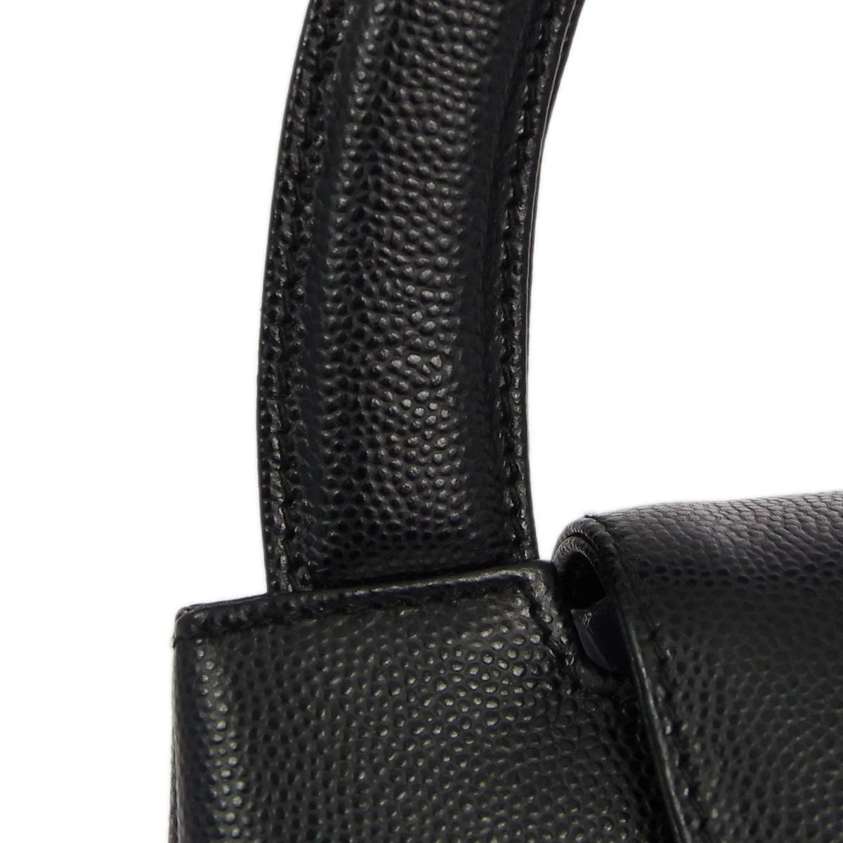 Chanel * 1997-1999 Black Caviar Small Shopping Handbag