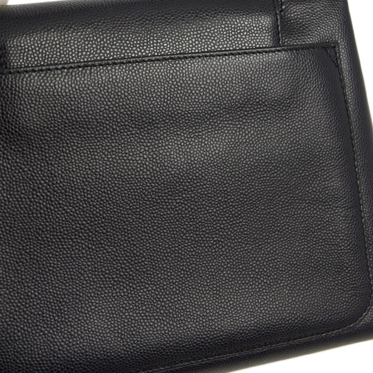 Chanel * 1997-1999 Black Caviar Small Shopping Handbag