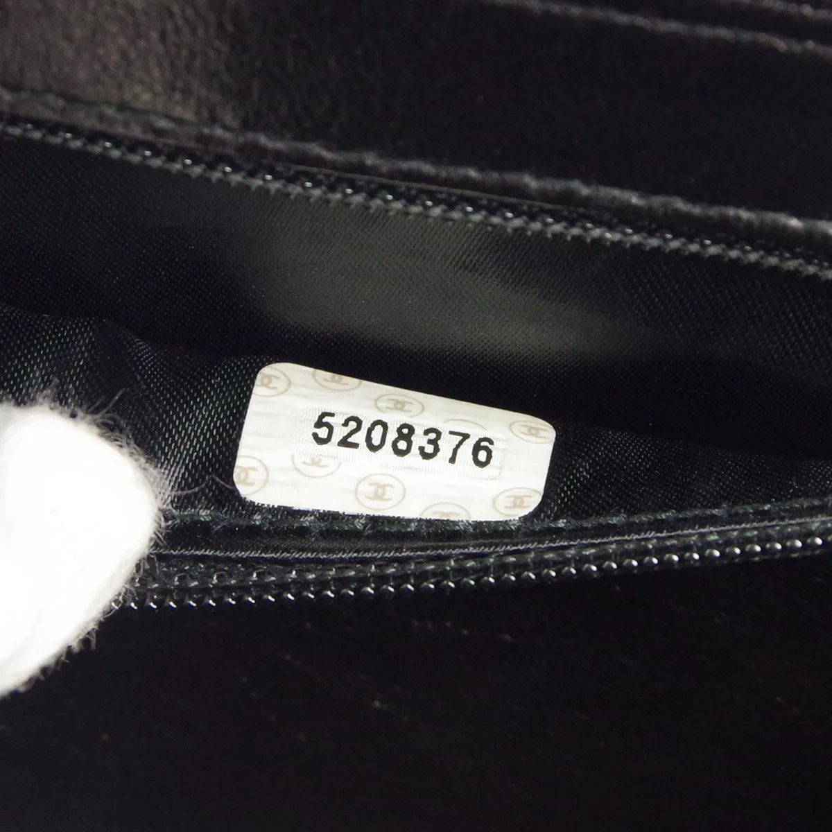 Chanel * 1997-1999 Black Caviar Small Shopping Handbag