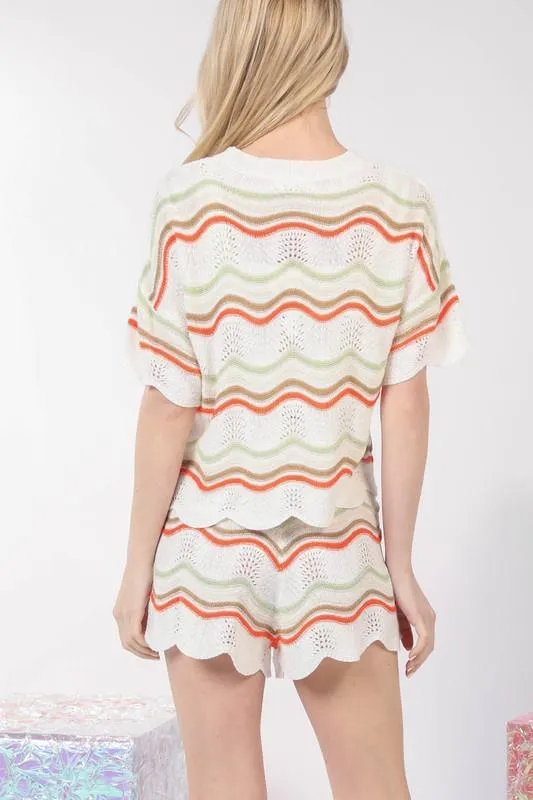 Color Wave Knit