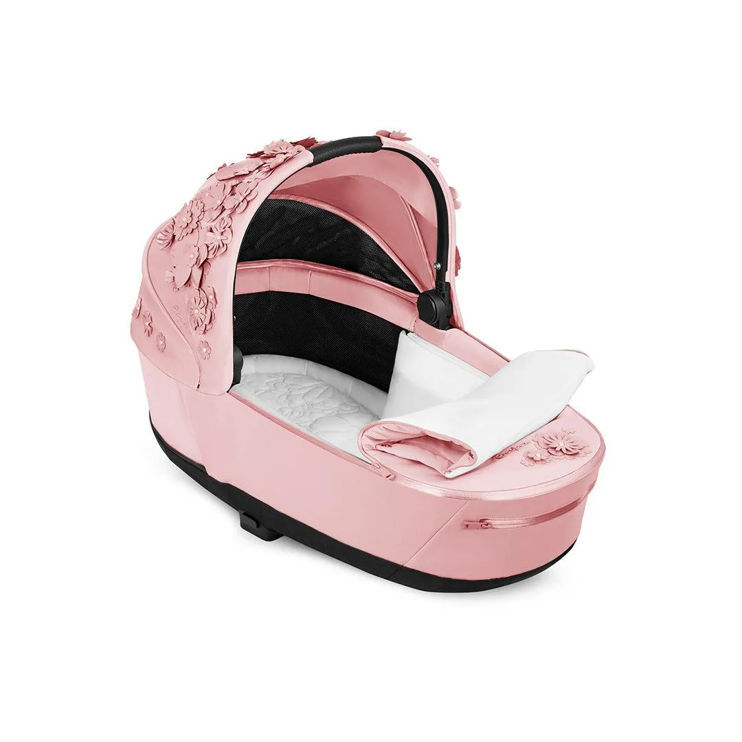 CYBEX Priam Lux Carrycot  - Simply Flowers - Pale Blush