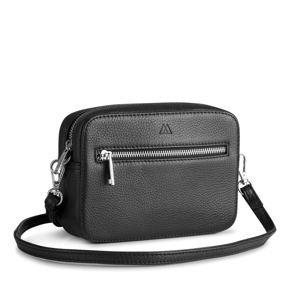 Eleambg Crossbody Bag, Grain - Black