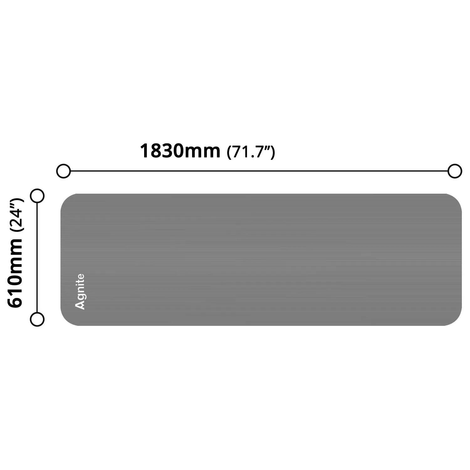 Exercise Mat (183 x 61cm)