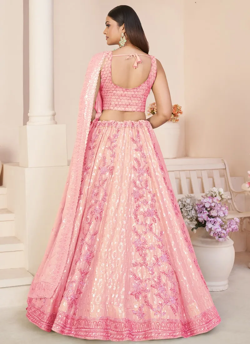 Gorgeous Wedding Lehenga with Delicate Details