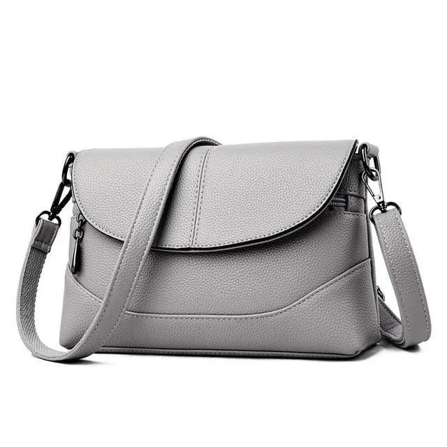 High Quality Soft Leather Women Crossbody Bags Shoulder Messenger Bag