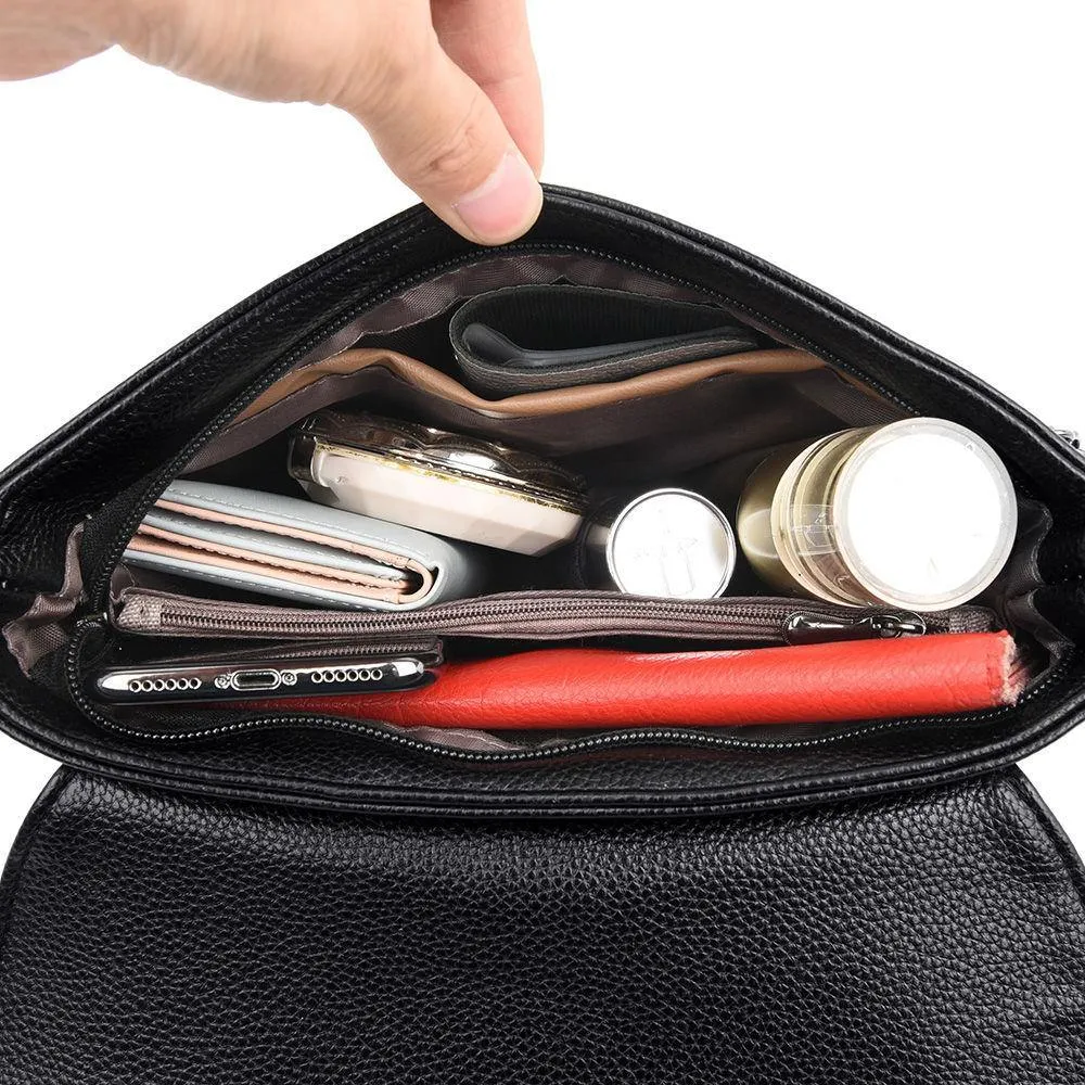 High Quality Soft Leather Women Crossbody Bags Shoulder Messenger Bag
