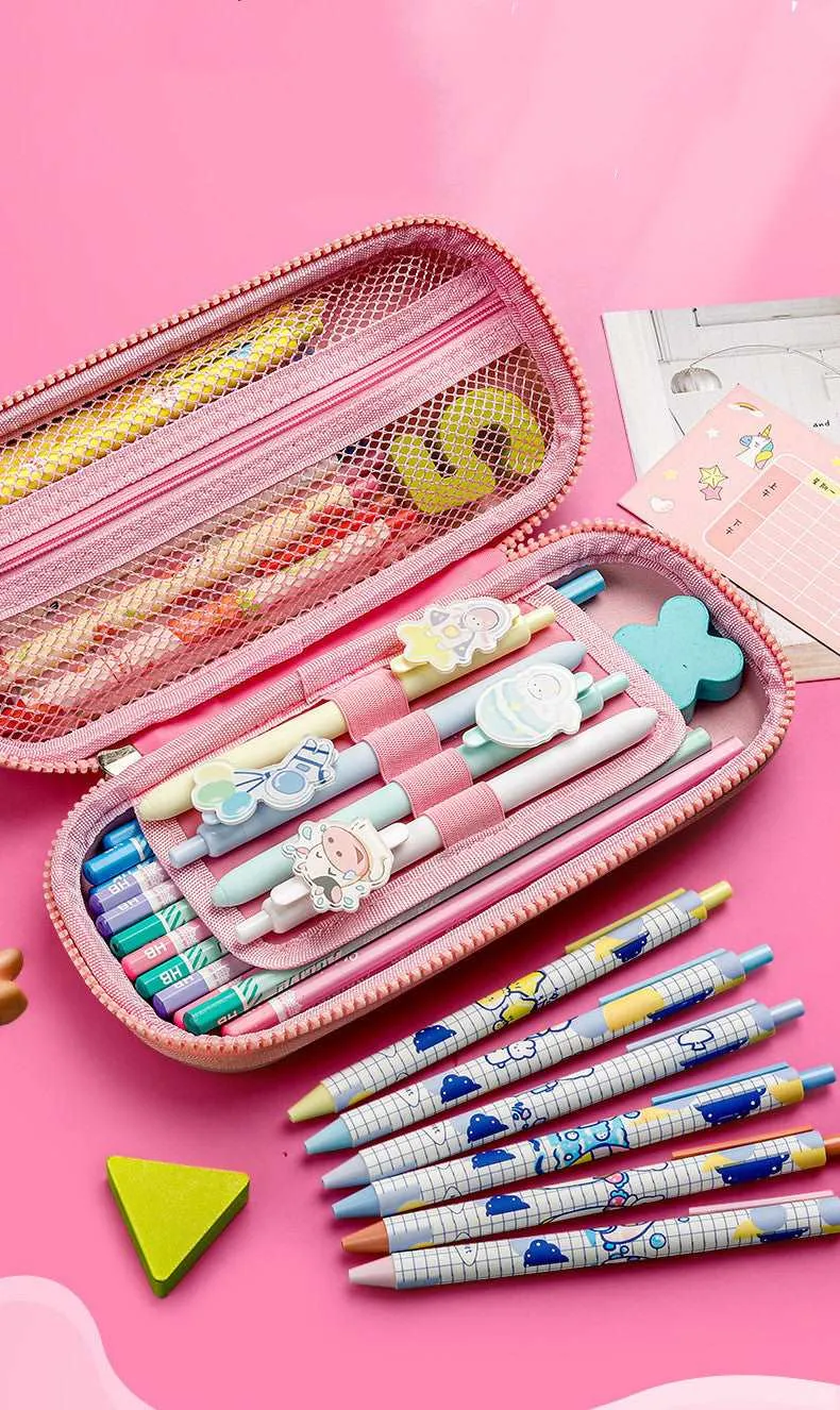 Kawaii 3D Pencil Case Collection