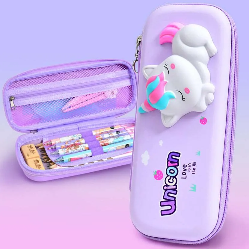 Kawaii 3D Pencil Case Collection