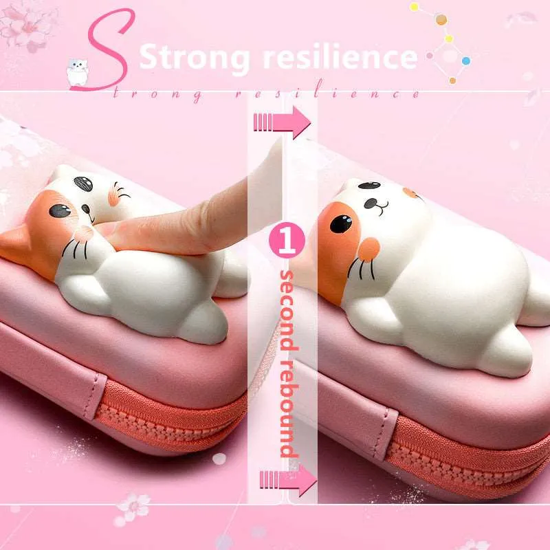 Kawaii 3D Pencil Case Collection