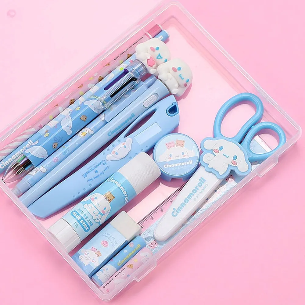 Kuromi Case Stationery Set