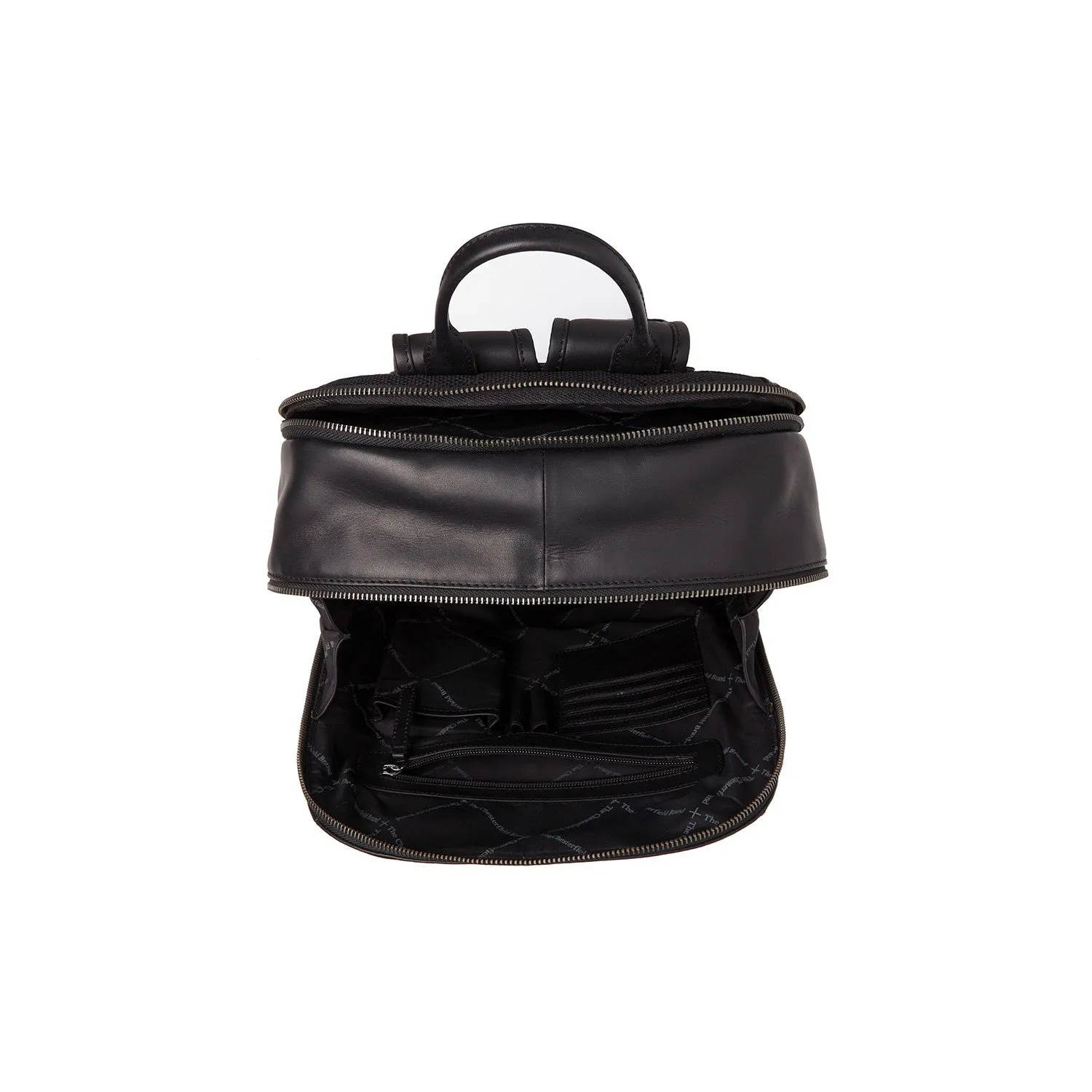 Leather Backpack Black Bangkok