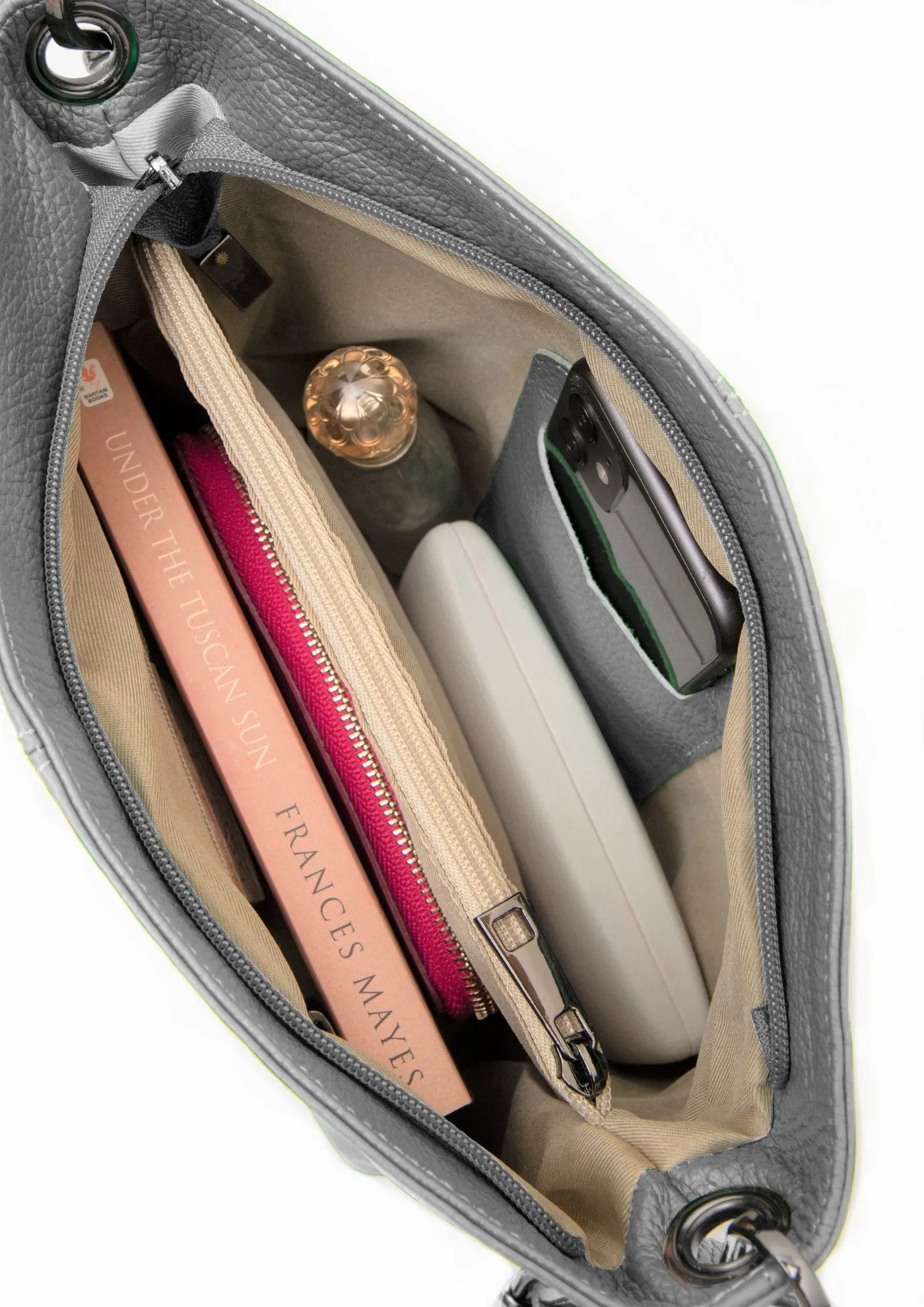 Lola Small Crossbody Grey
