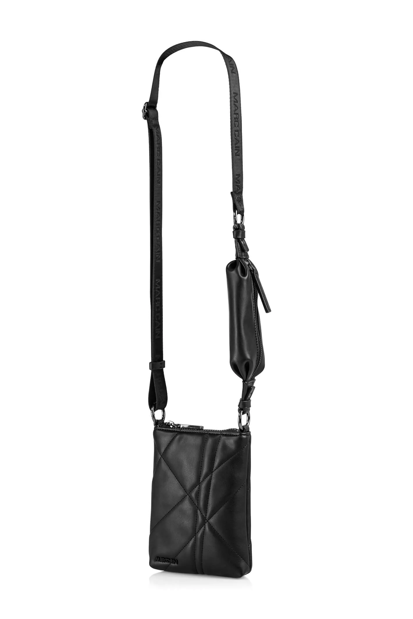 Marc Cain UB TM.02 Z03 Black Crossbody Bag With Shopper