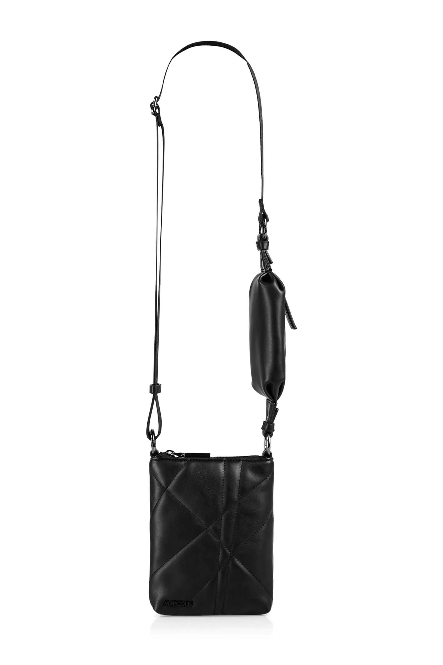 Marc Cain UB TM.02 Z03 Black Crossbody Bag With Shopper