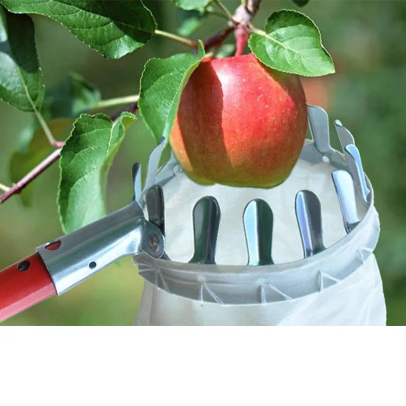 Metal Fruit Picker Orchard Gardening Apple Peach High Tree Picking Tools