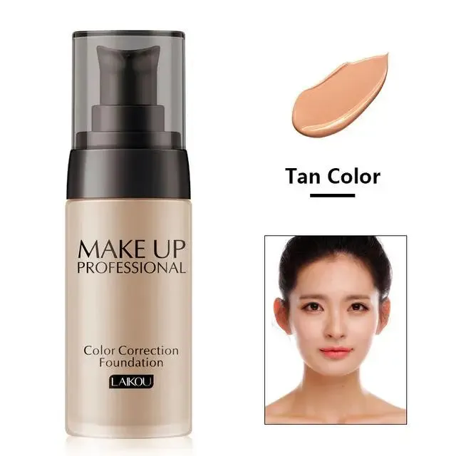 Mineral Makeup Foundation Full Coverage Waterproof