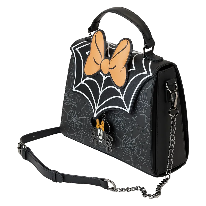 Minnie Mouse Spider Crossbody Bag by Loungefly