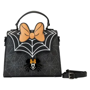 Minnie Mouse Spider Crossbody Bag by Loungefly