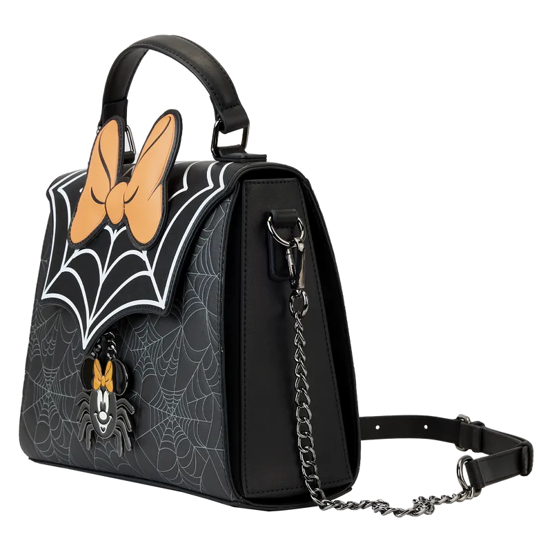 Minnie Mouse Spider Crossbody Bag by Loungefly