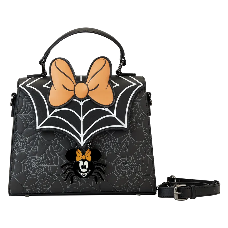 Minnie Mouse Spider Crossbody Bag by Loungefly
