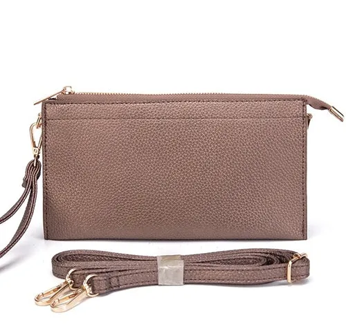 Monogrammable Clutch/Crossbody Bag