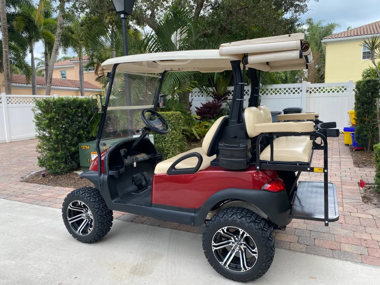 ⭐NEW⭐Custom Golf Cart Club Cover