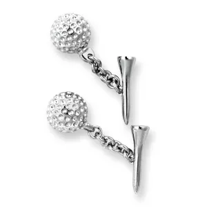 Nicole Barr Golf Balls Cufflinks