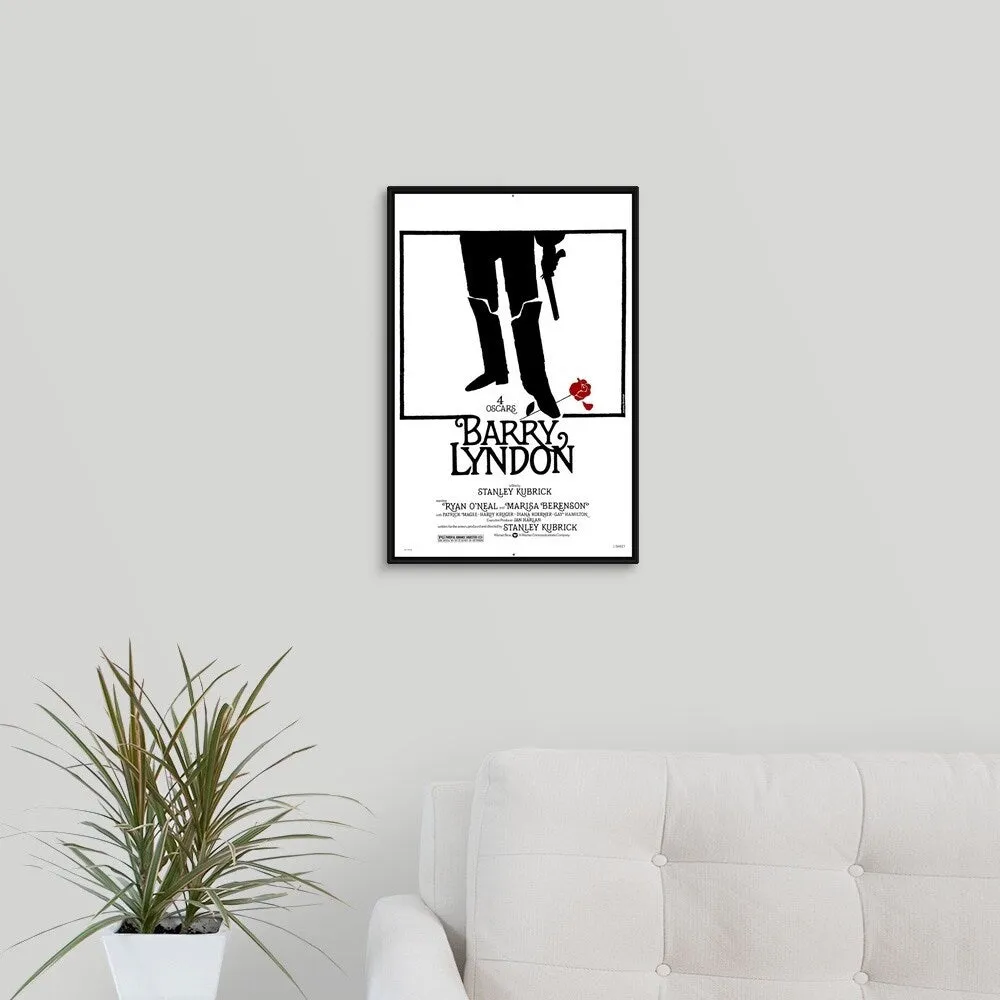 "Barry Lyndon (1975)" Black Float Frame Canvas Art