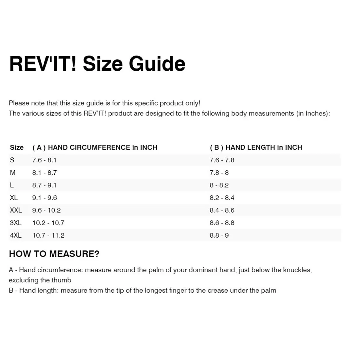 REV'IT! Taurus 2 GTX Adventure Touring Motorcycle Gloves