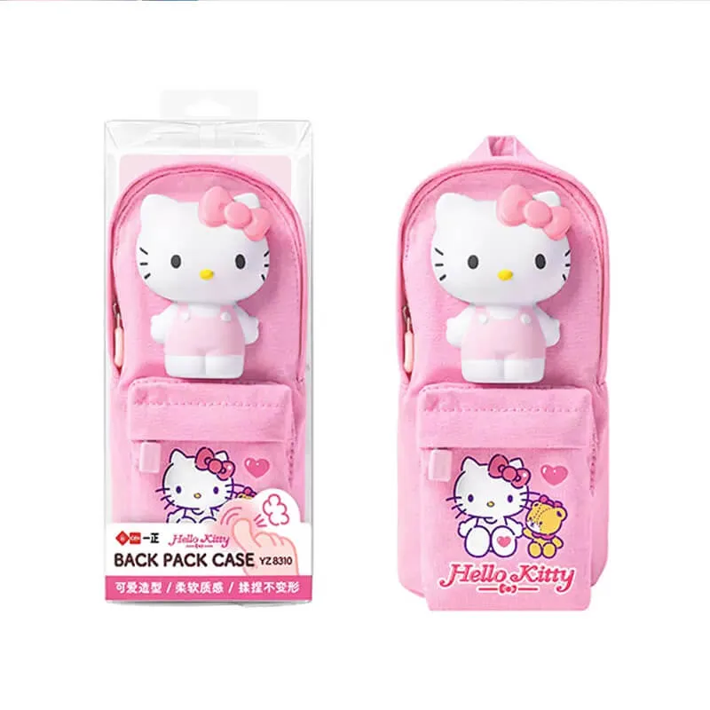 Sanrio Backpack Shaped Squishy Pencil Case