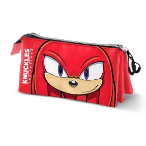 SONIC - Knuckles - Triple Pencil Case
