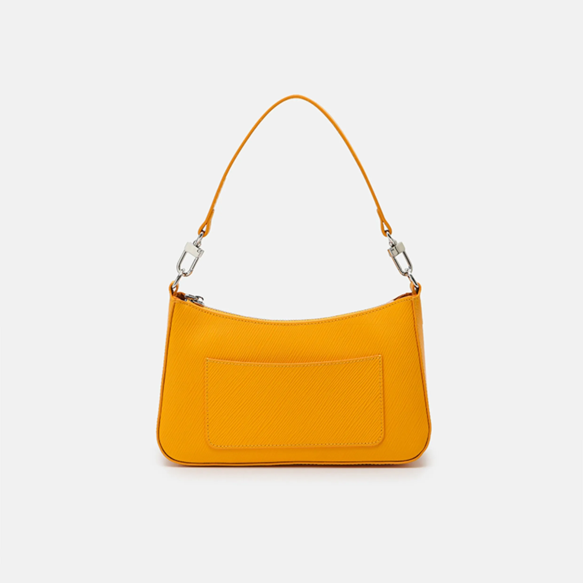 Stylish White Leather Shoulder Bag Genuine Leather Handbags For Ladies