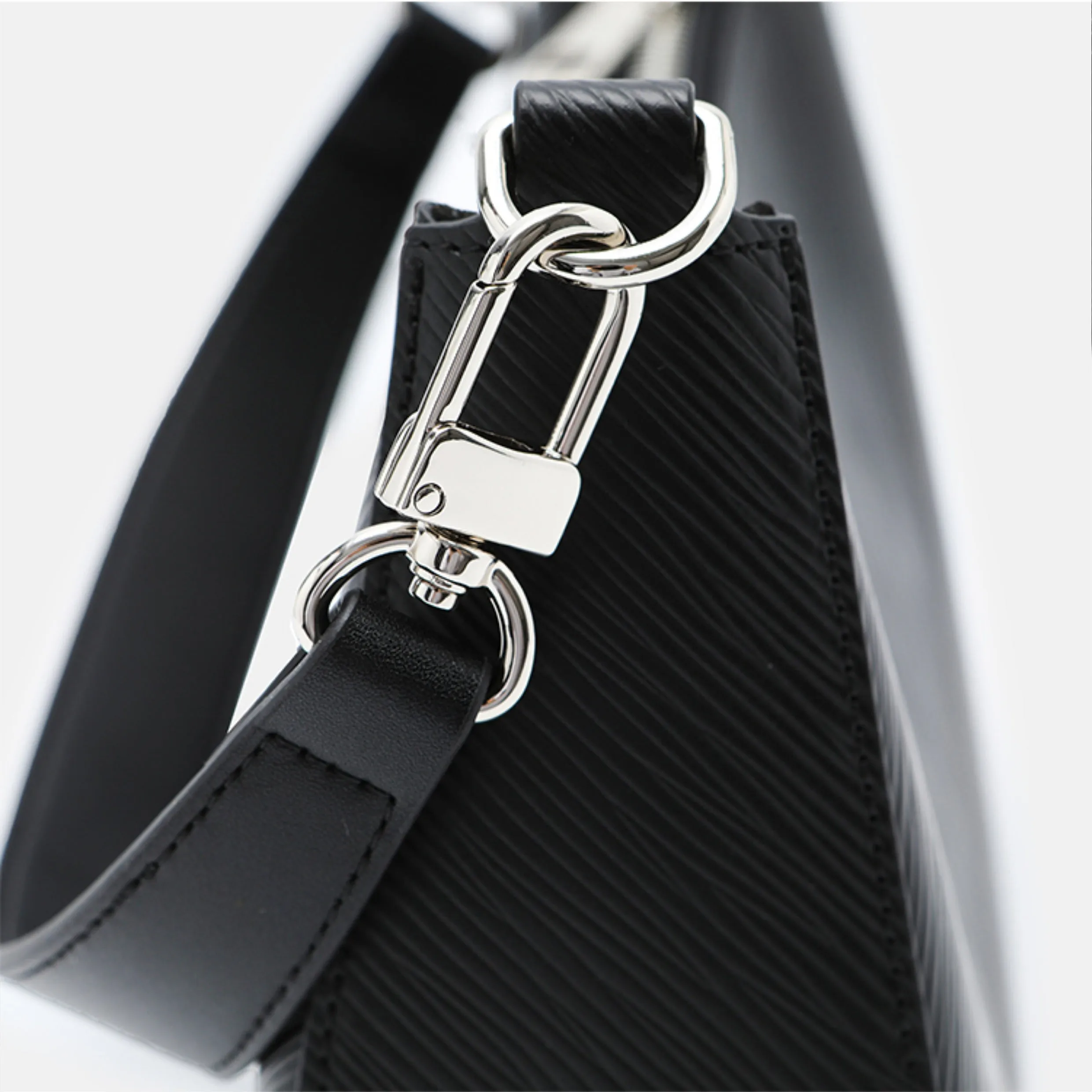 Stylish White Leather Shoulder Bag Genuine Leather Handbags For Ladies