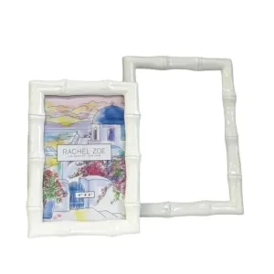 White Gloss Bamboo Frame | 4 x 6"