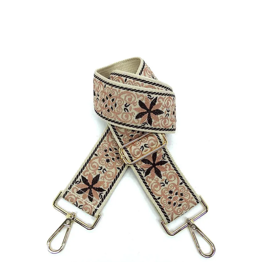 Wide Aztec Tribal Pattern Guitar bag Strap
